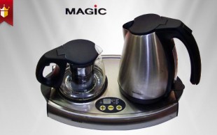 تخفیف ۱۴ درصدی چای ساز مجیک به همراه هدیه